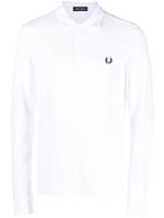 Fred Perry polo à logo poitrine - Blanc