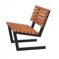Moderne Tuinstoel Siesta - 75 CM - ThermoWood®