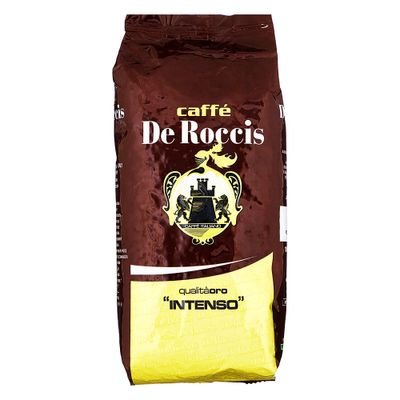De Roccis Qualità Oro Intenso - koffiebonen - 1 kilo De Roccis Qualità Oro Intenso - koffiebonen - 1 kilo