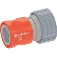 Gardena 2814-20 waterslangkoppeling Slangaansluiting Grijs, Oranje 1 stuk(s) - thumbnail