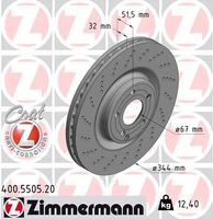 Remschijf Coat Z 400550520
