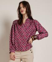 top met ruitjesprint top met ruitjesprint