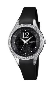 Horlogeband Calypso K5660-4 Rubber Zwart 16mm