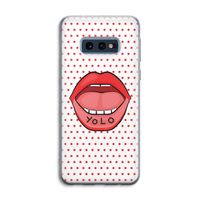 Yolo Denise: Samsung Galaxy S10e Transparant Hoesje Yolo Denise: Samsung Galaxy S10e Transparant Hoesje