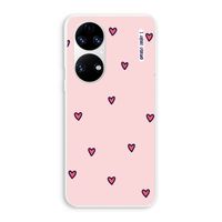 Hartjes: Huawei P50 Transparant Hoesje
