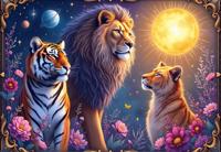 Cats Cosmos Puzzel 1000 stukjes