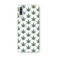 Weed: Samsung Galaxy A70 Transparant Hoesje