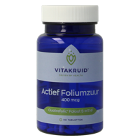 Actief Foliumzuur Quatrefolic 5-MTHF 400 mcg 90 Tabletten