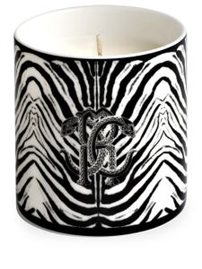 Roberto Cavalli Home bougie parfumée Black Zebra (270 g) - Noir