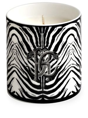 Roberto Cavalli Home bougie parfumée Zebra (270 g) - Noir
