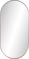 Ben Vita ovale spiegel 60x120 cm Geborsteld Koper - thumbnail