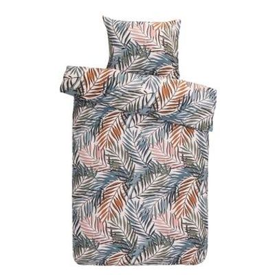 Dekbedovertrek Suus - roze/groen - 140x200/220 cm