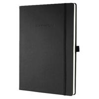 Notitieboek sigel conceptum pure a4 lijn zwart | 20 stuks