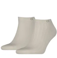 Calvin Klein 2-paar sneakersokken heren - Squares