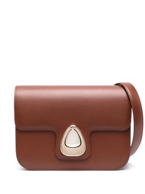 A.P.C. sac porté épaule Astra en cuir - Marron