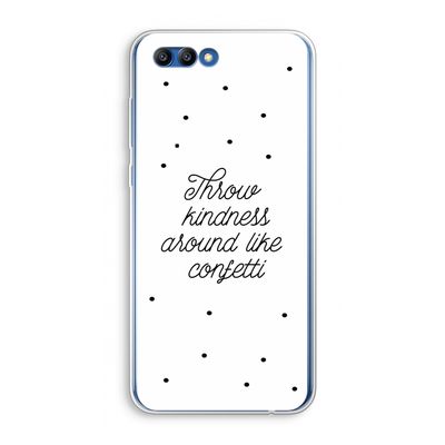Confetti: Honor 10 Transparant Hoesje