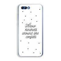Confetti: Honor 10 Transparant Hoesje
