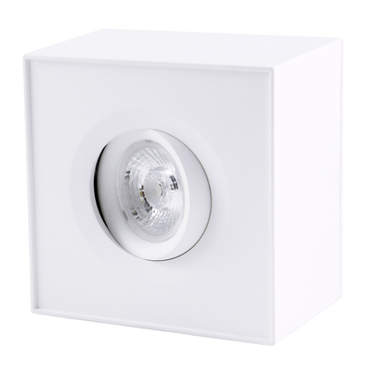 Armatuur vierkant 126x126x82 mm Wit 9W 2000k tot 2800k 620 lumen DIM to WARM