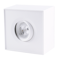 Armatuur vierkant 126x126x82 mm Wit 9W 2000k tot 2800k 620 lumen DIM to WARM Armatuur vierkant 126x126x82 mm Wit 9W 2000k tot 2800k 620 lumen DIM to WARM