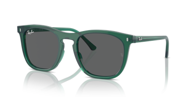 Zonnebril Ray-Ban 0RB2210-6615B1-53 Transparant Green Dark Grey