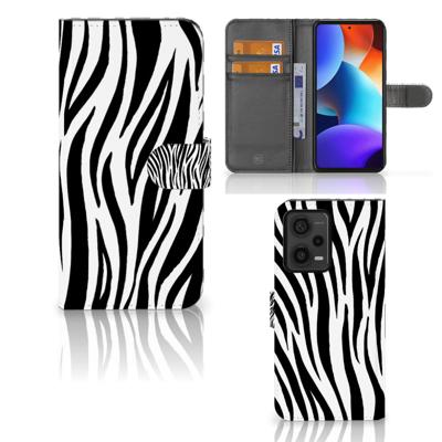 Xiaomi Redmi Note 12 Pro Plus | Telefoonhoesje | Met pasjeshouder | Zebra