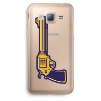 Pew Pew Pew: Samsung Galaxy J3 (2016) Transparant Hoesje