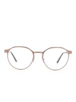 TOM FORD Eyewear lunettes de vue à monture ronde - Tons neutres