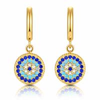 LGT JWLS Oorringen Goudkleurig Hanger Austrian Crystals