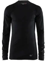 Craft Merino Lightweight Longsleeve Ondershirt (zwart) Zwart S