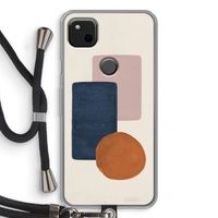 Geo #3: Pixel 4a Transparant Hoesje met koord