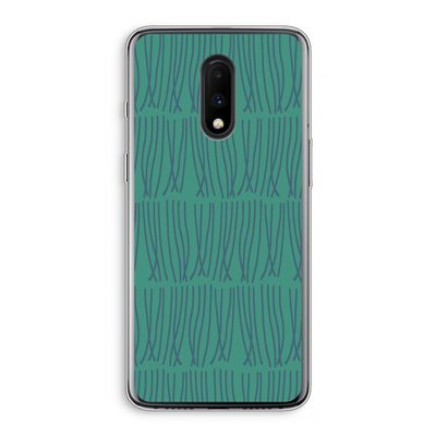 Swirls: OnePlus 7 Transparant Hoesje