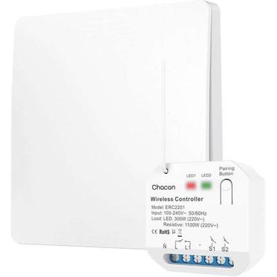Verlichtingsmodule en schakelaarset - CHACON - 54666 - Draadloos - Zonder batterijen