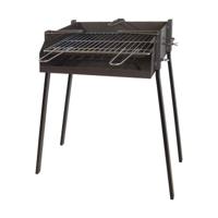 Houtskoolbarbecue met Poten Imex el Zorro Zwart Metaal 50 x 40 x 75 cm
