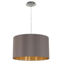 Eglo Hanglamp Maserlo Cappucino met goud 31603