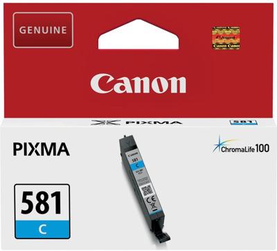 Canon inktcartridge CLI-581C, 250 foto&apos;s, OEM 2103C001, cyaan