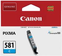 Canon inktcartridge CLI-581C, 250 foto&apos;s, OEM 2103C001, cyaan