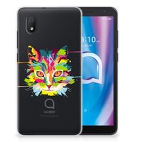 Alcatel 1B (2020) Telefoonhoesje met Naam Cat Color - thumbnail