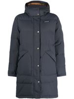 Patagonia parka à patch logo - Bleu