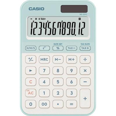 Casio neu Bureaurekenmachine Lichtgroen (b x h x d) 101 x 18 x 154.5 mm