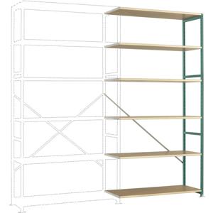 Manuflex RP1428.0001 Magazijnstelling uitbreidingsmodule (b x h x d) 960 x 2250 x 300 mm Hout