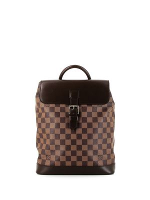 Louis Vuitton Pre-Owned sac à dos Damier Ebène Soho - Marron