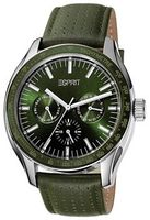 Horlogeband Esprit ES103012003 Leder Groen 21mm