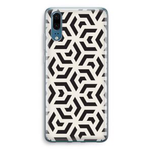 Crazy pattern: Huawei P20 Transparant Hoesje