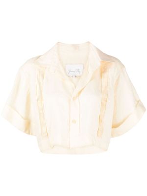 Johanna Ortiz Linnen blouse - Beige