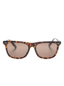 Polo Ralph Lauren lunettes de soleil à effet écailles de tortue - Marron