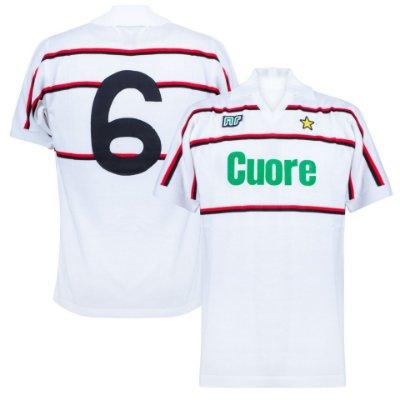NR Nicola Raccuglia - AC Milan Uitshirt 1983-1984 + Nummer 6 (Baresi)