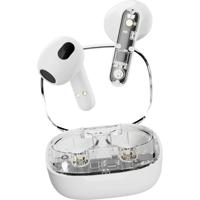 STREETZ T150 In Ear headset Bluetooth Stereo Wit, Transparant Headset, Oplaadbox, Volumeregeling, Touchbesturing - thumbnail