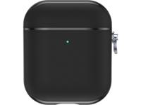 Valenta Valenta Leather Snap Case Apple Airpods Gen 1/2 Black