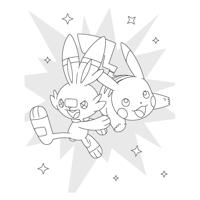 Deltas Pokémon color kleurboek