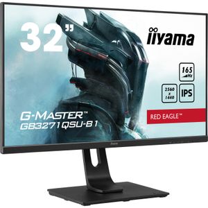 iiyama G-Master Red Eagle GB3271QSU-B1 gaming monitor 165Hz, HDMI, DisplayPort, USB, Audio